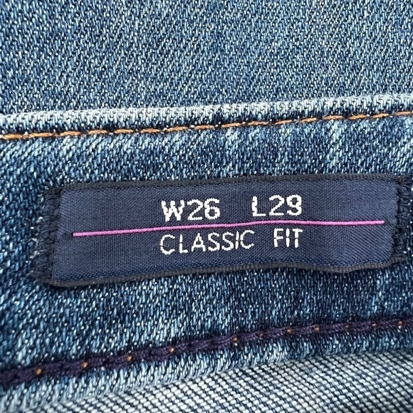 Vigoss Classic Fit Jagger Distressed Skinny Jeans Size 26 Women’s - Picture 4 of 9